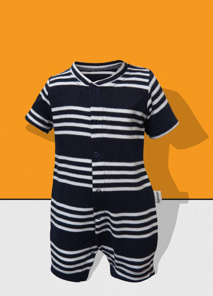 Sanaulla Exclusive Range   Rompers for Boys -  132686 Navy