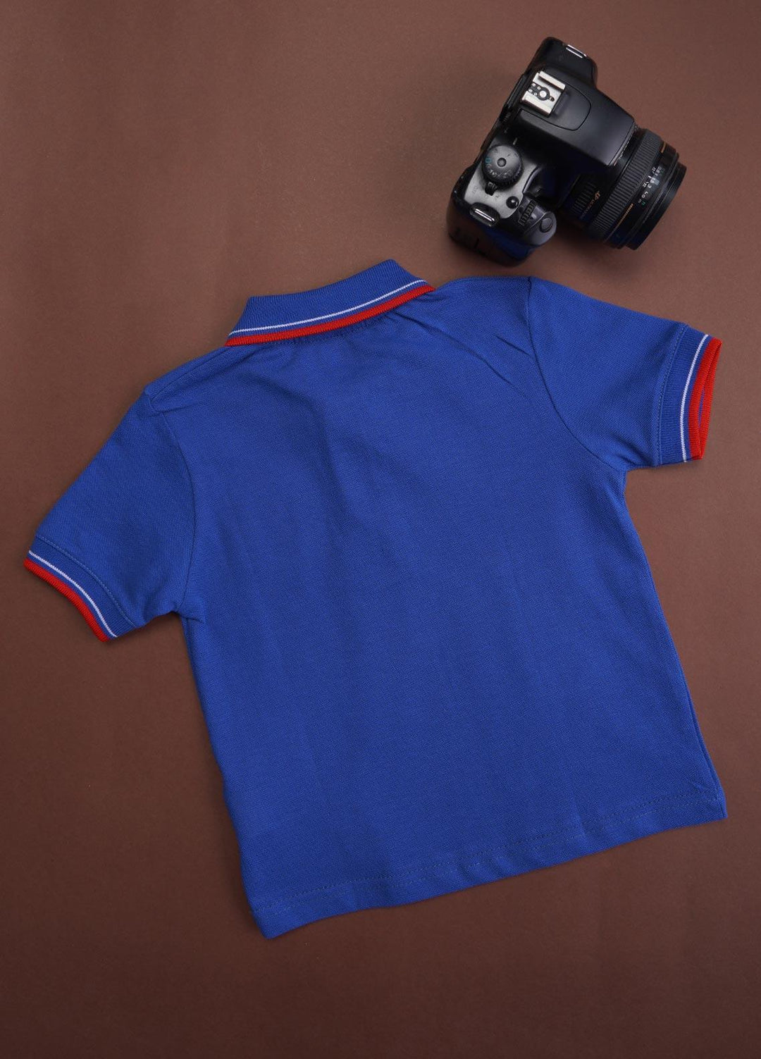 Sanaulla Exclusive Range Cotton Casual T-Shirts for Boys -  88 Blue
