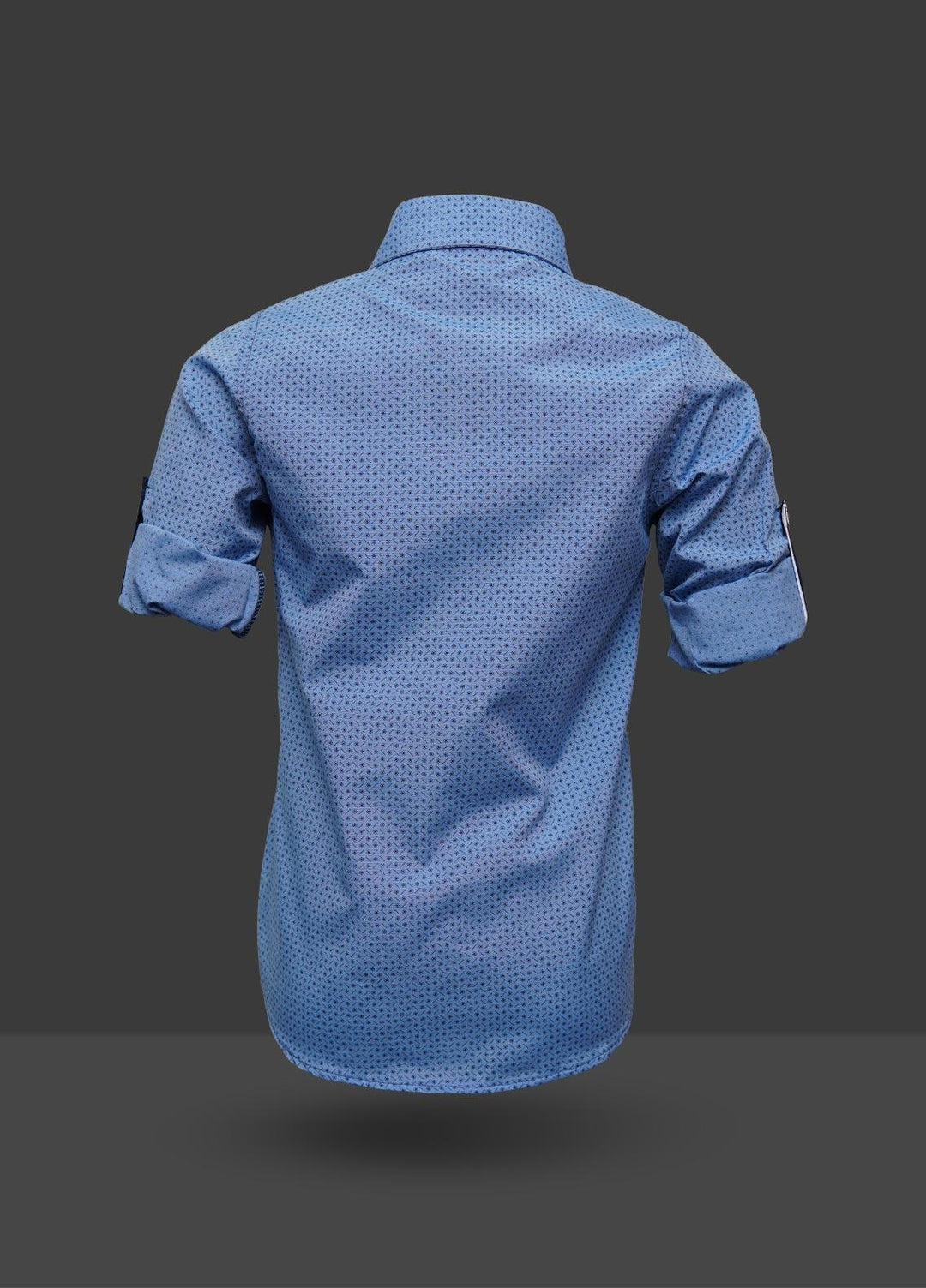 Sanaulla Exclusive Range  Fancy Shirts for Boys -  342805 Blue
