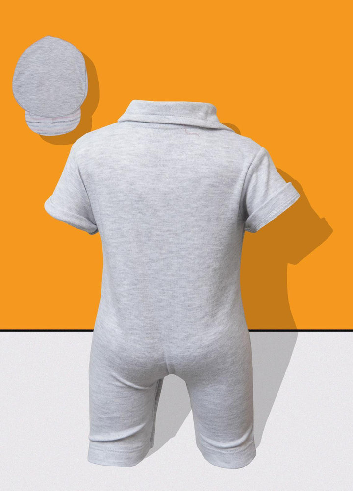 Sanaulla Exclusive Range   Rompers for Boys -  TU-1068 Grey