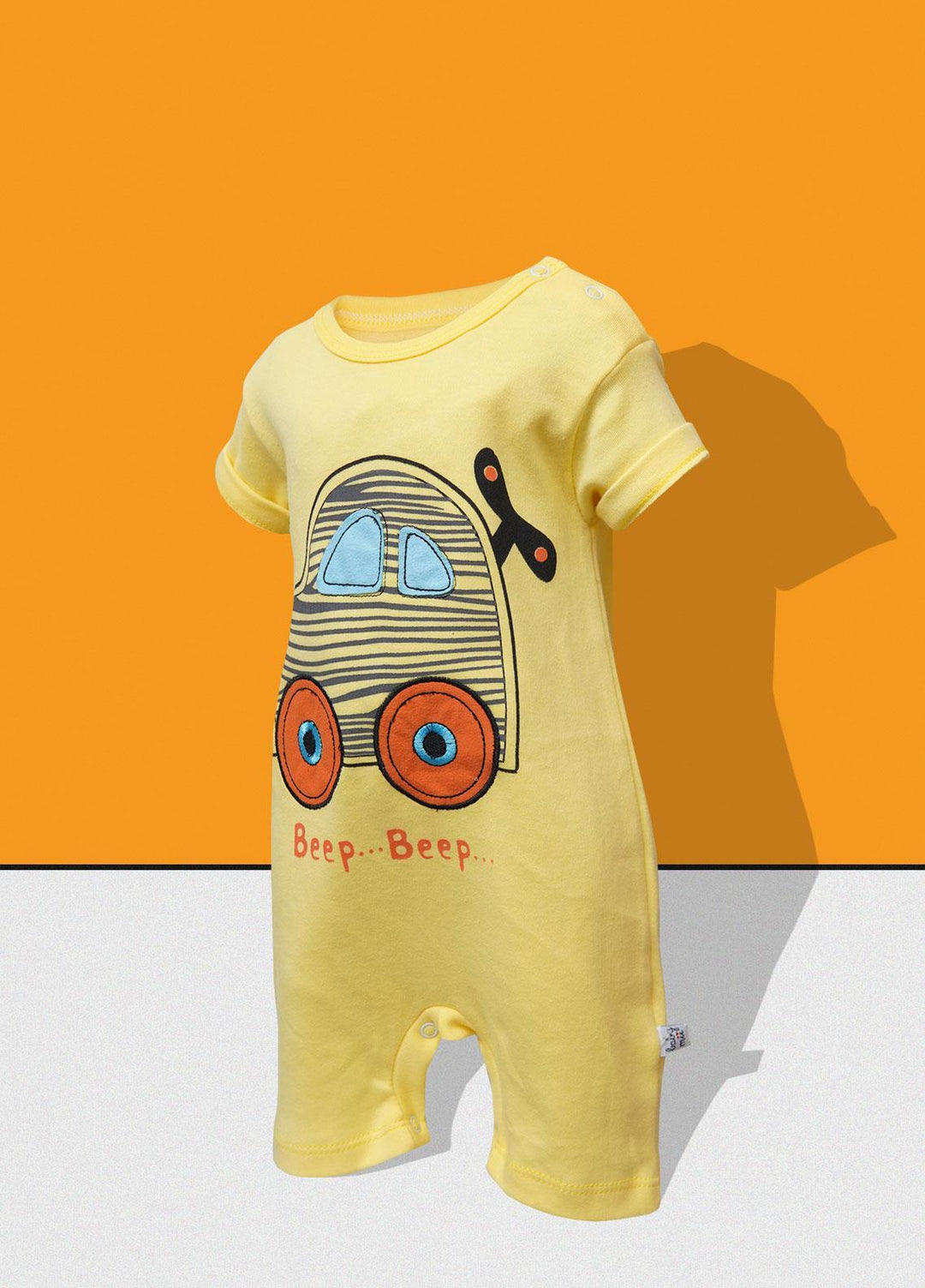 Sanaulla Exclusive Range   Rompers for Boys -  1111228065 Yellow