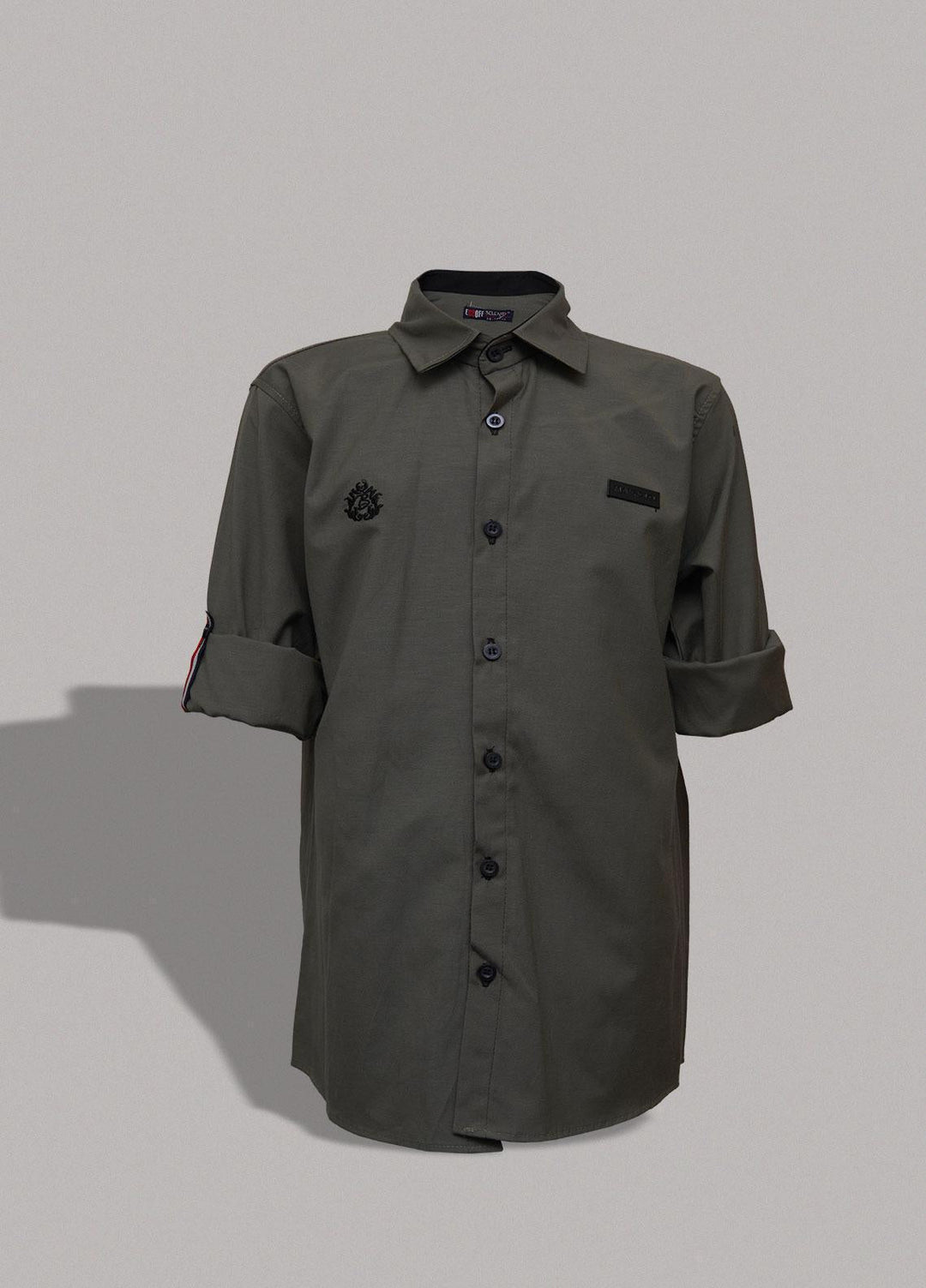 Sanaulla Exclusive Range   Shirts for Boys -  342804 Green
