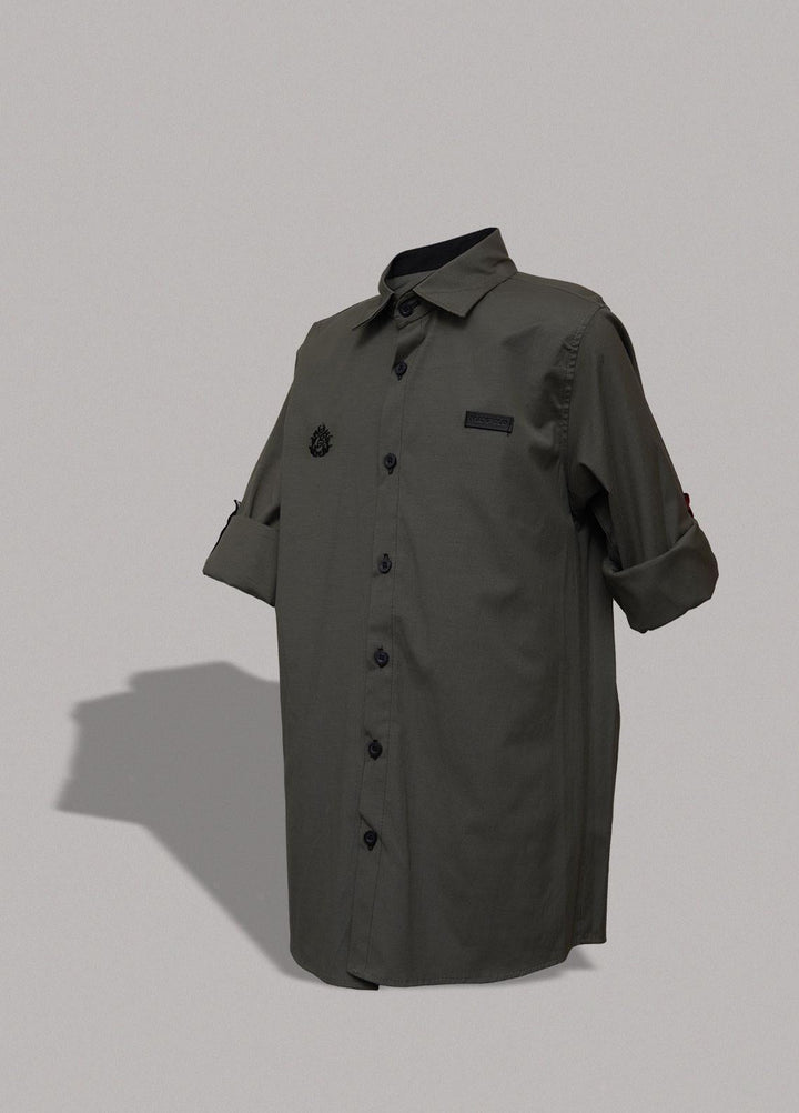 Sanaulla Exclusive Range   Shirts for Boys -  342804 Green