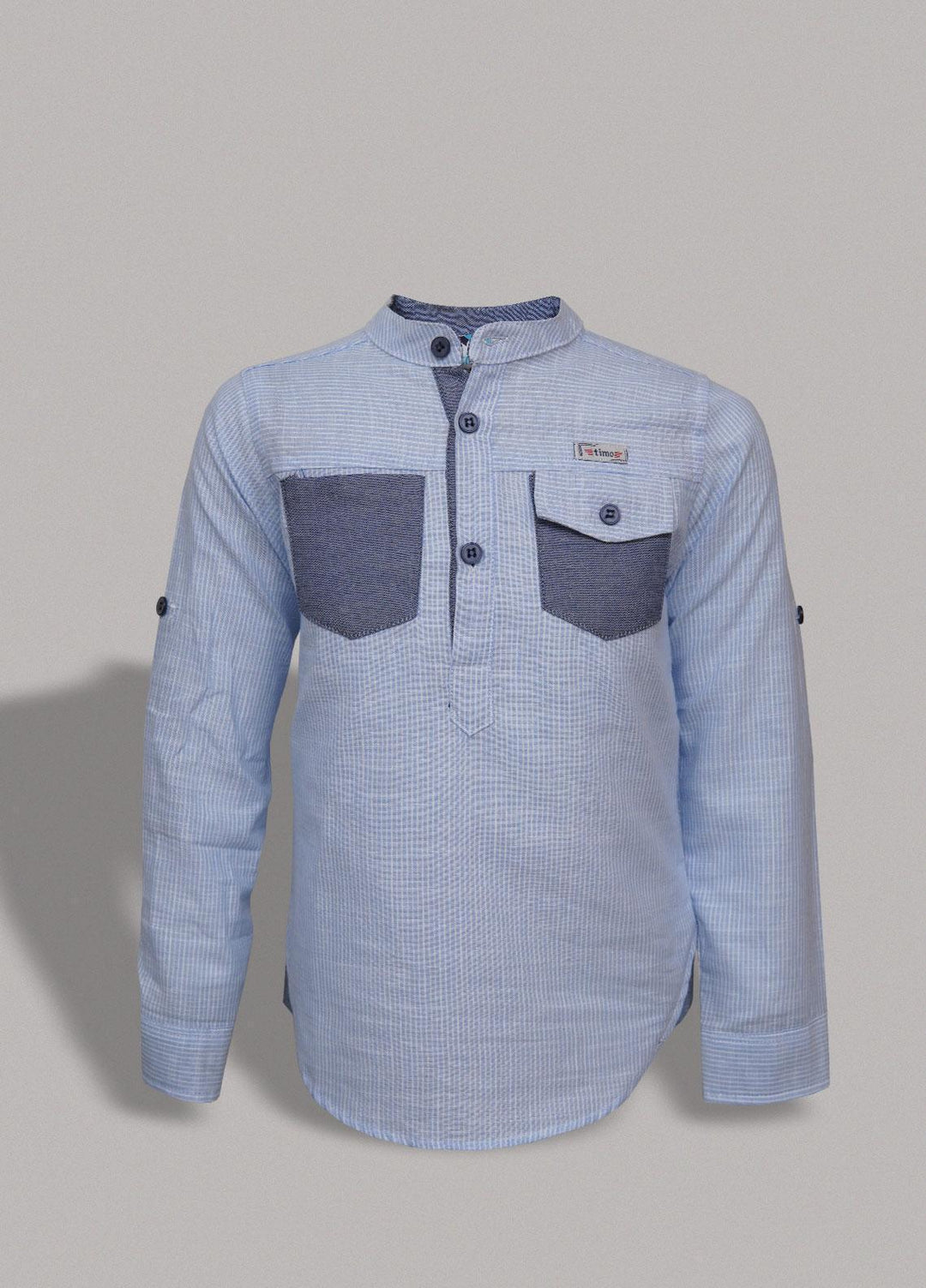 Sanaulla Exclusive Range   Shirts for Boys -  29693 Light Blue