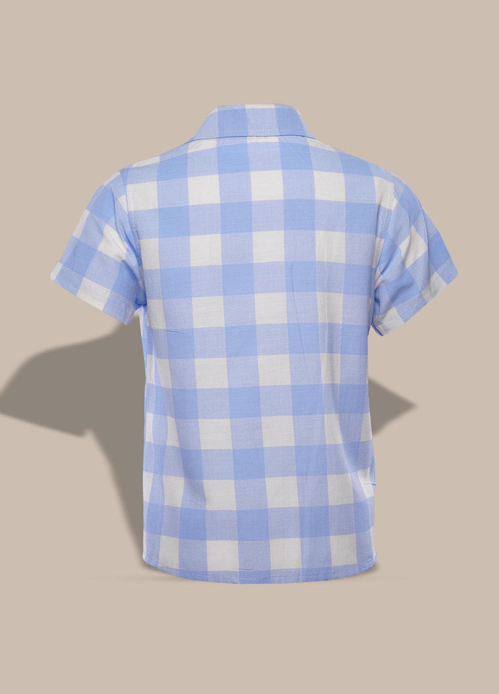 Sanaulla Exclusive Range   Shirts for Boys -  351153 Sky Blue