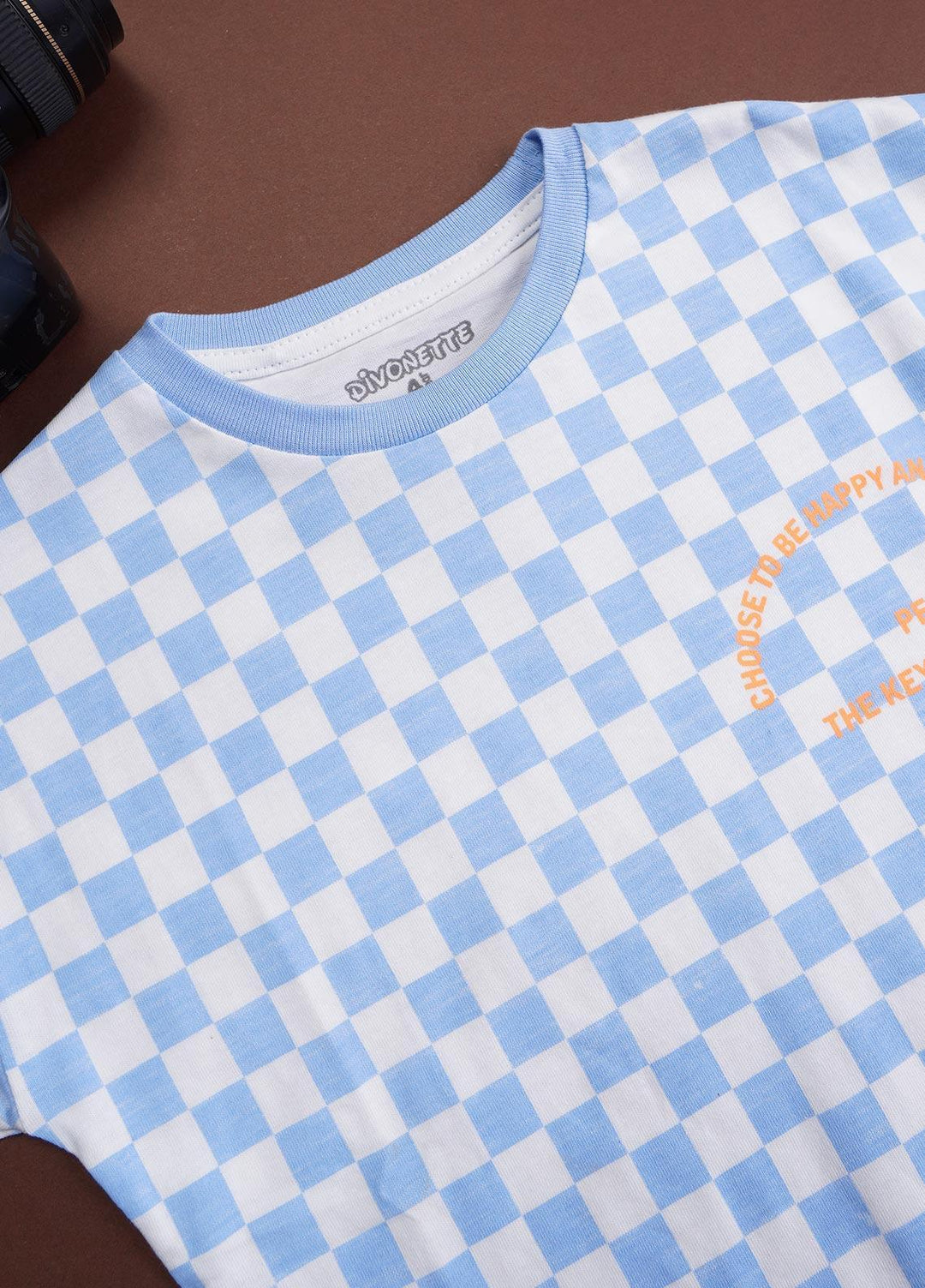 Sanaulla Exclusive Range Cotton Casual T-Shirts for Boys -  7560-2 Light Blue