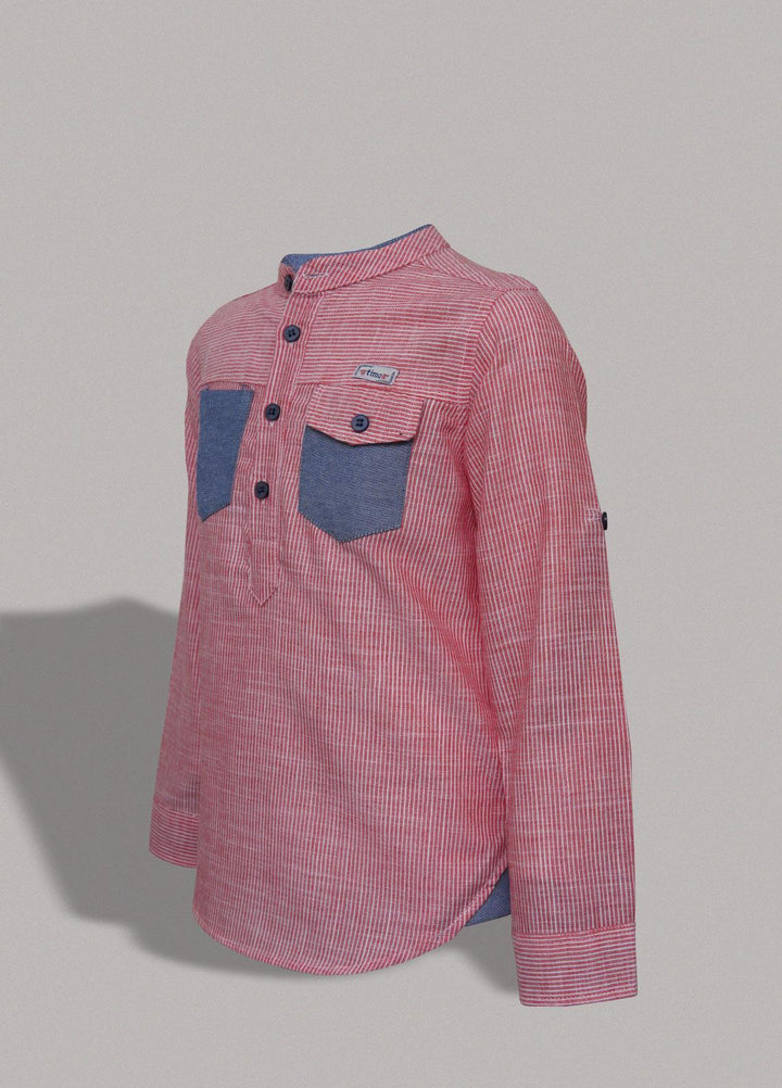 Sanaulla Exclusive Range   Shirts for Boys -  29693 Pink