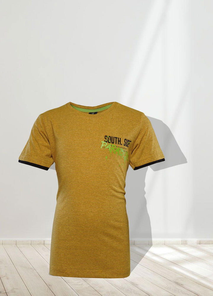 Sanaulla Exclusive Range   T-Shirts for Boys -  348699 Yellow