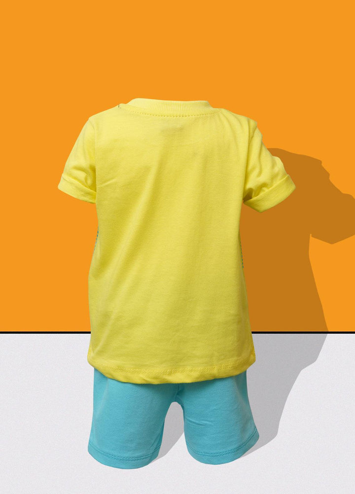 Sanaulla Exclusive Range   Suits for Boys -  0074 Yellow