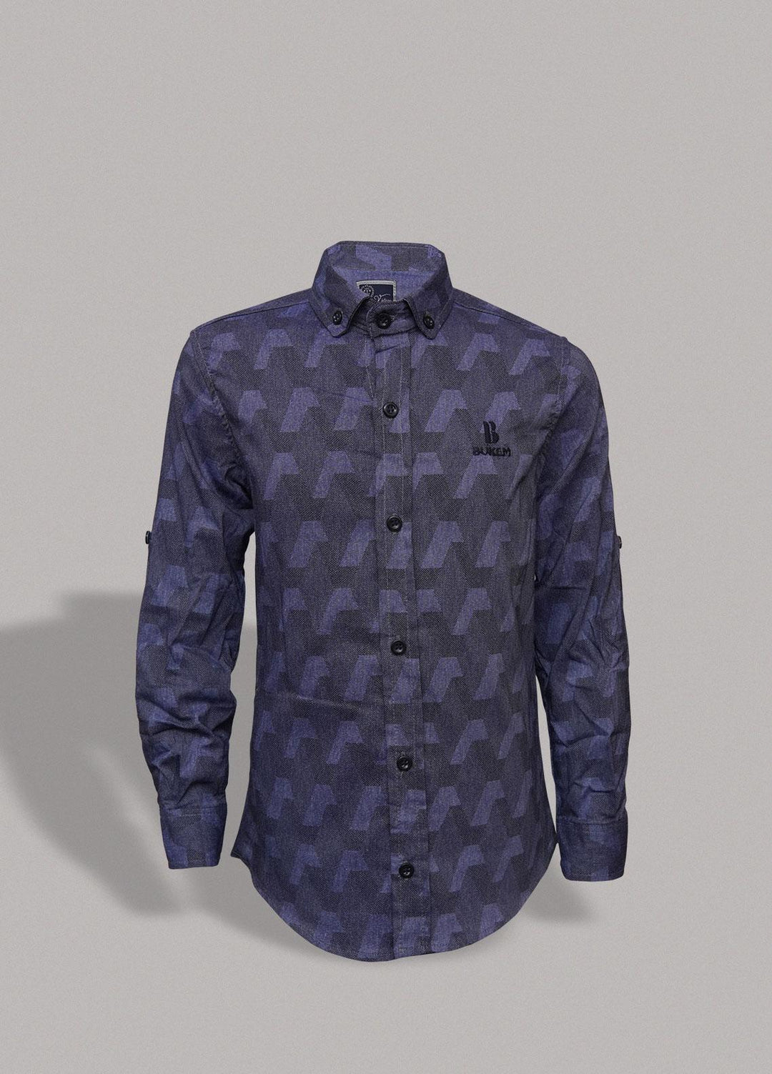 Sanaulla Exclusive Range   Shirts for Boys -  0095 Purple
