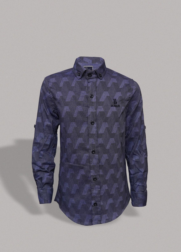 Sanaulla Exclusive Range   Shirts for Boys -  0095 Purple