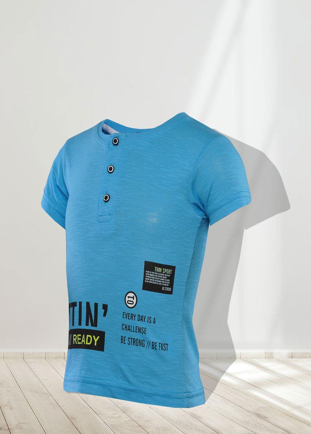 Sanaulla Exclusive Range   T-Shirts for Boys -  345856 Sky Blue