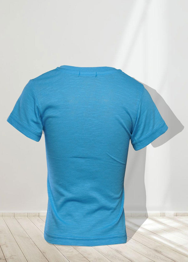 Sanaulla Exclusive Range   T-Shirts for Boys -  345856 Sky Blue