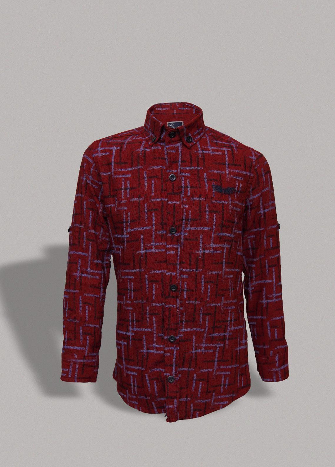 Sanaulla Exclusive Range   Shirts for Boys -  1018344 Maroon