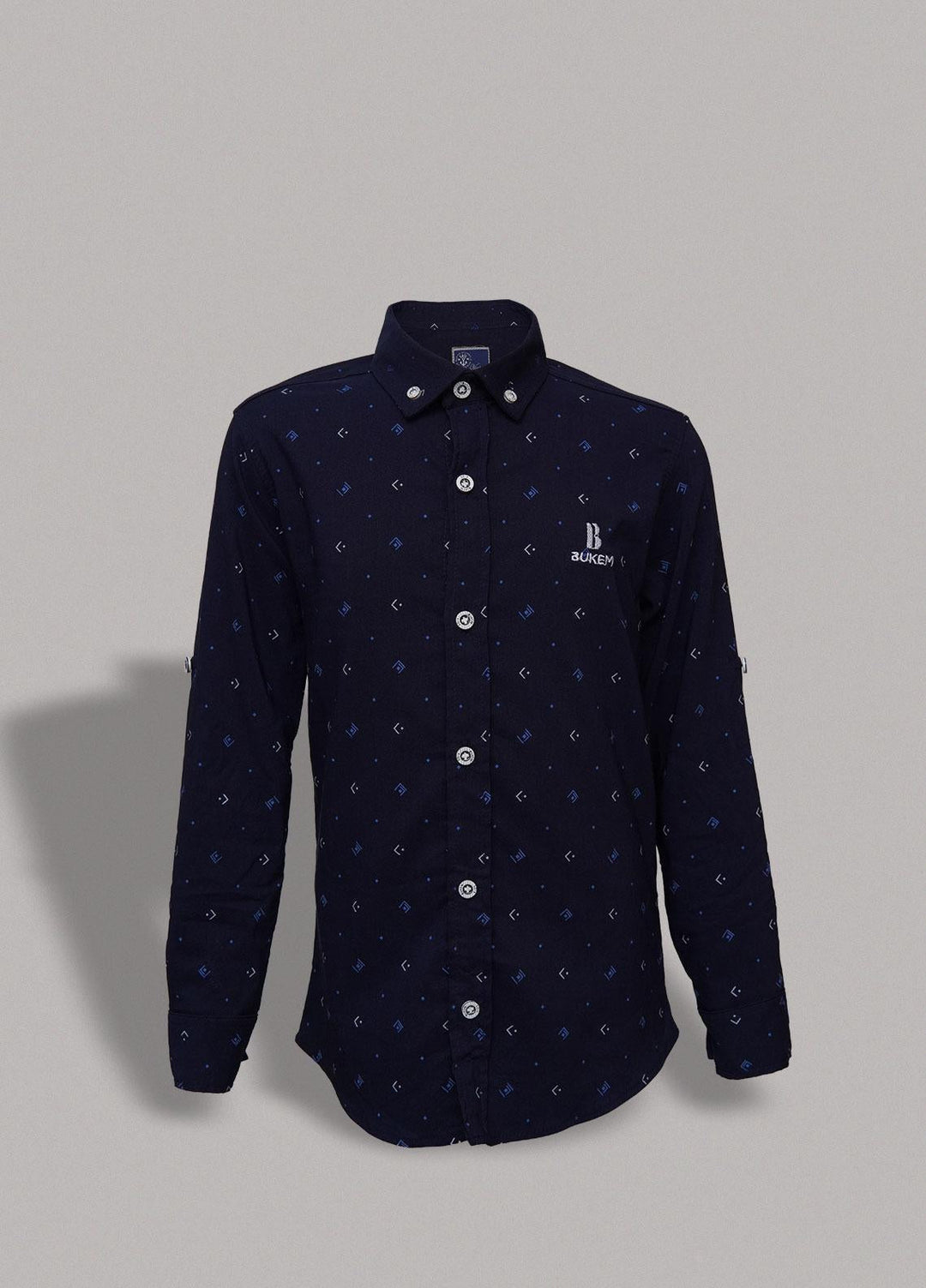 Sanaulla Exclusive Range   Shirts for Boys -  1014398 Navy Blue