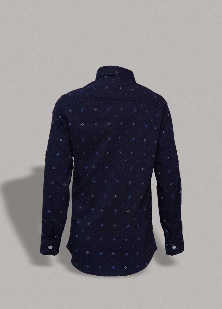 Sanaulla Exclusive Range   Shirts for Boys -  1014398 Navy Blue