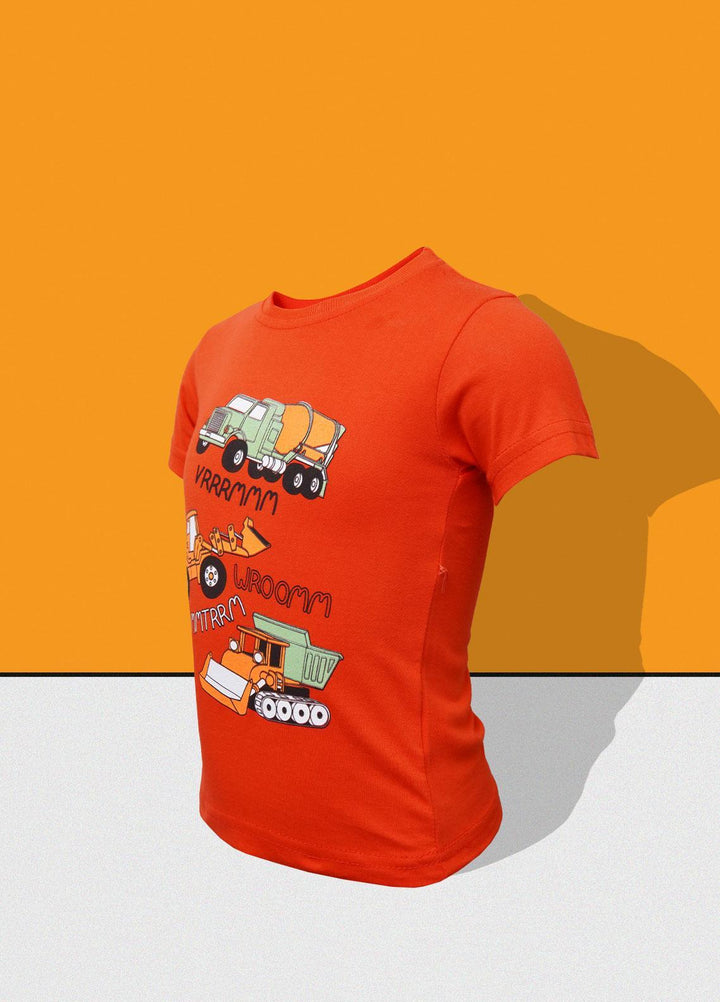 Sanaulla Exclusive Range   T-Shirts for Boys -  349859 Red