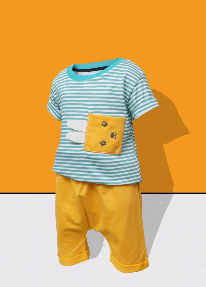 Sanaulla Exclusive Range   Suits for Boys -  352437 Light Green