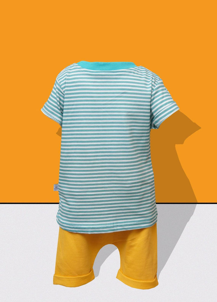 Sanaulla Exclusive Range   Suits for Boys -  352437 Light Green