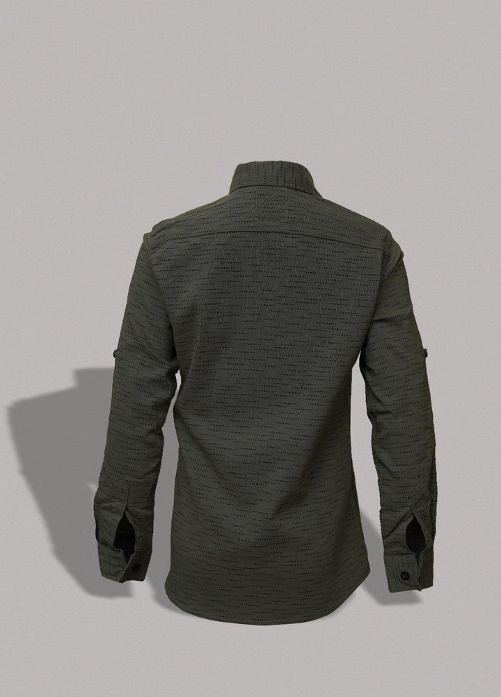 Sanaulla Exclusive Range   Shirts for Boys -  MG-121 Green
