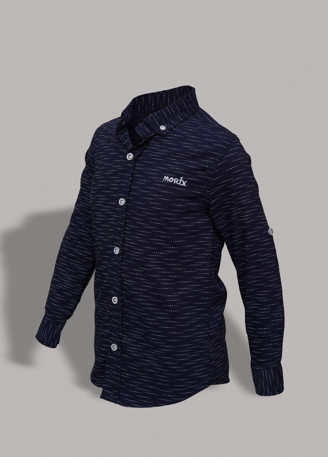 Sanaulla Exclusive Range   Shirts for Boys -  MG-121 Navy