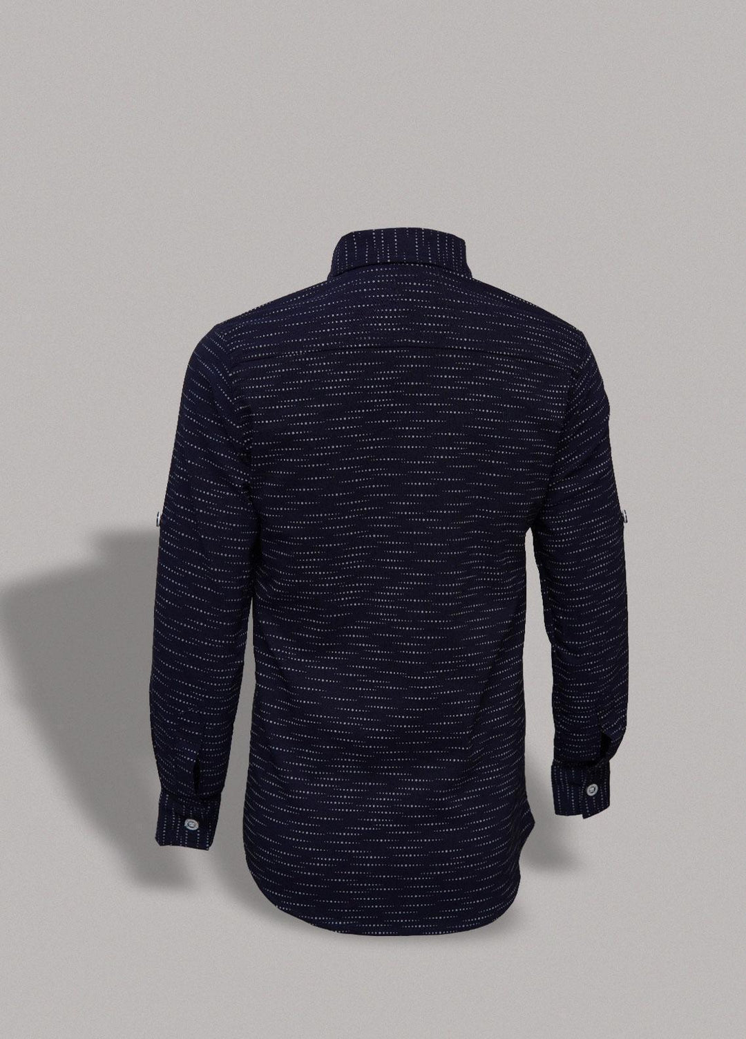 Sanaulla Exclusive Range   Shirts for Boys -  MG-121 Navy