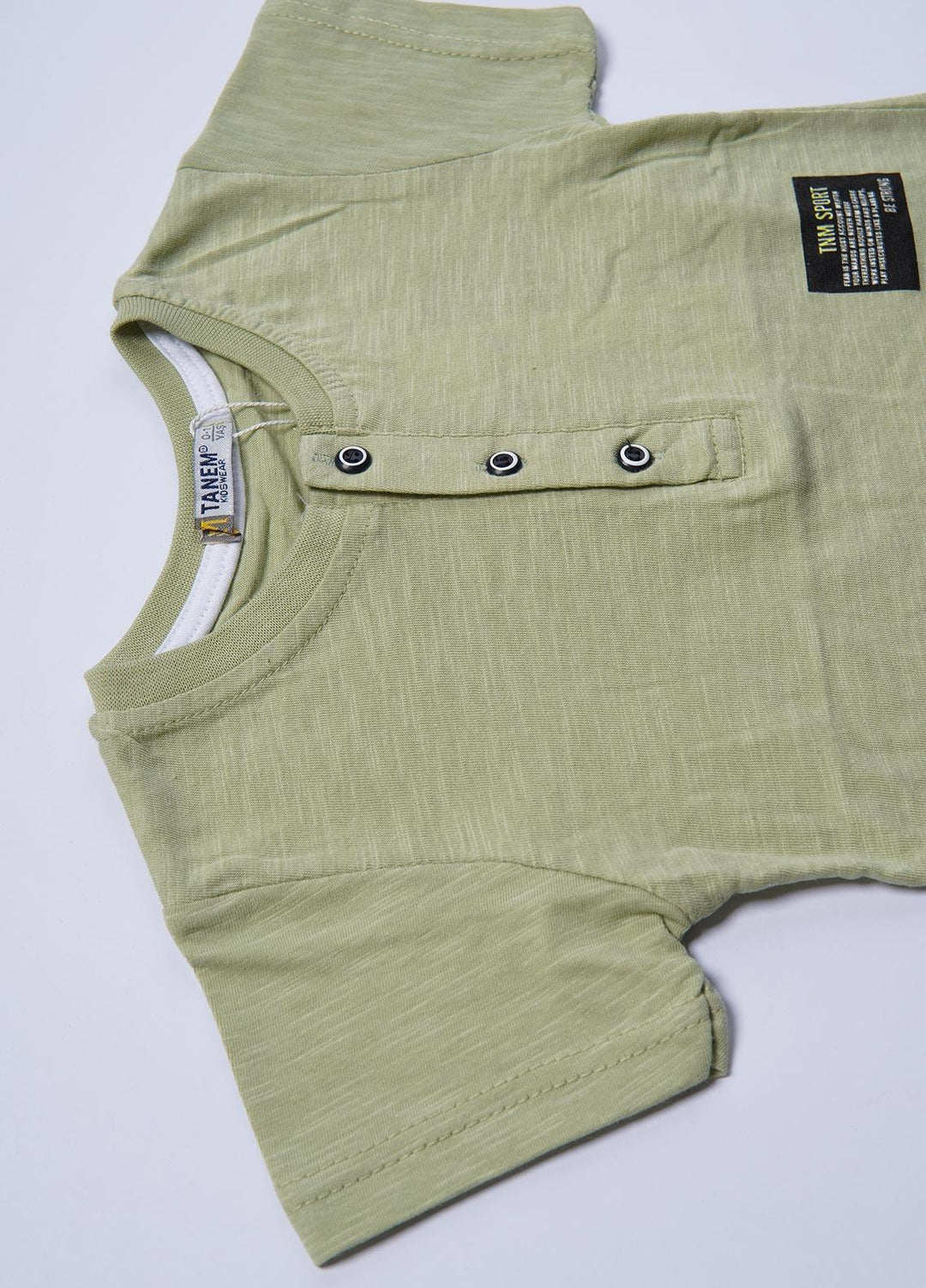 Sanaulla Exclusive Range Cotton Casual T-Shirts for Boys -  345856 Pista