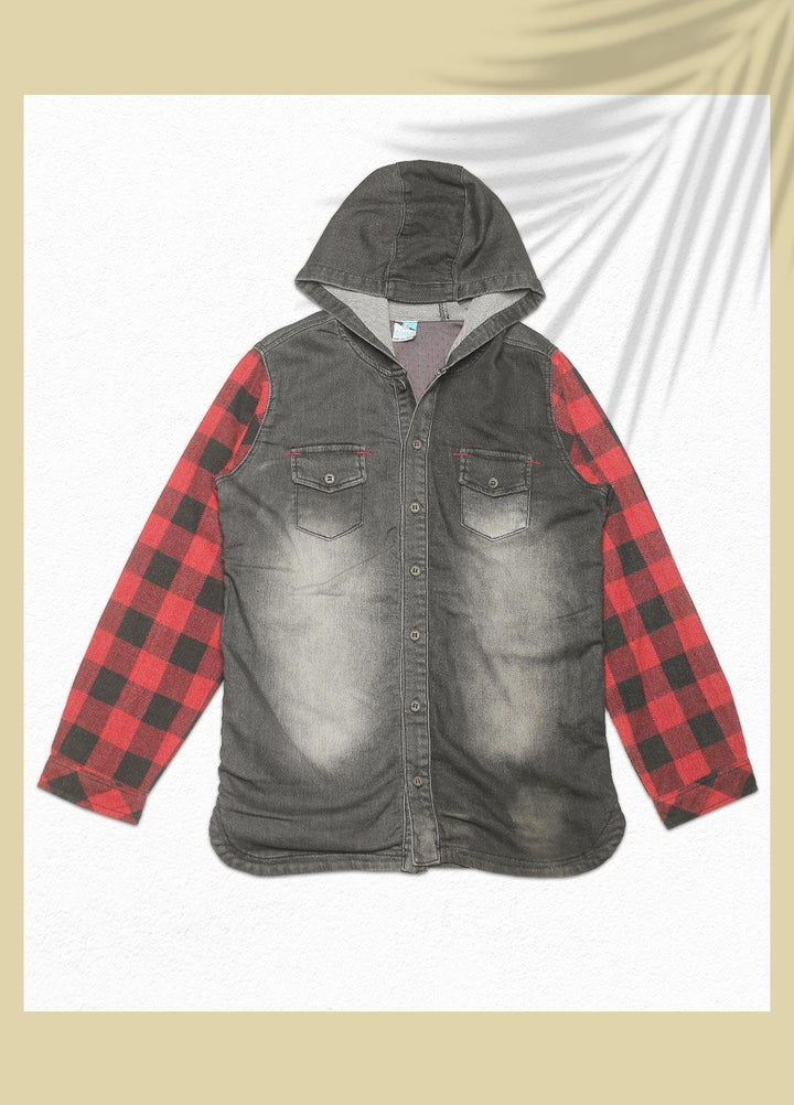 Sanaulla Exclusive Range  Fancy Shirts for Boys -  SU22BS 125289 Black