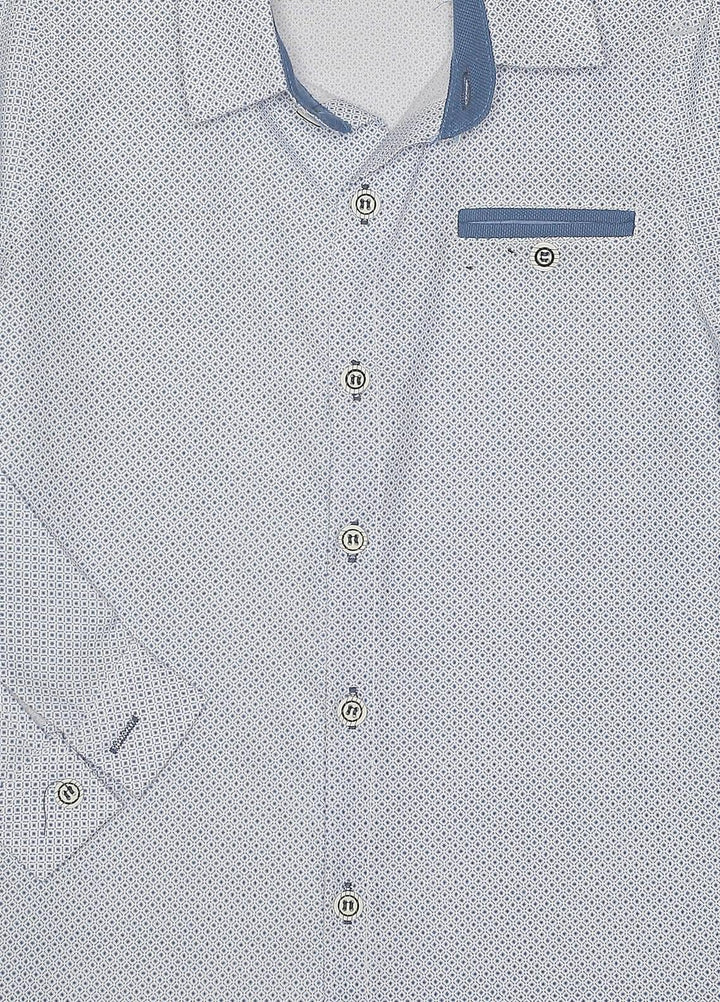 Sanaulla Exclusive Range  Fancy Boys Shirts -  SU22BS 342862 Blue