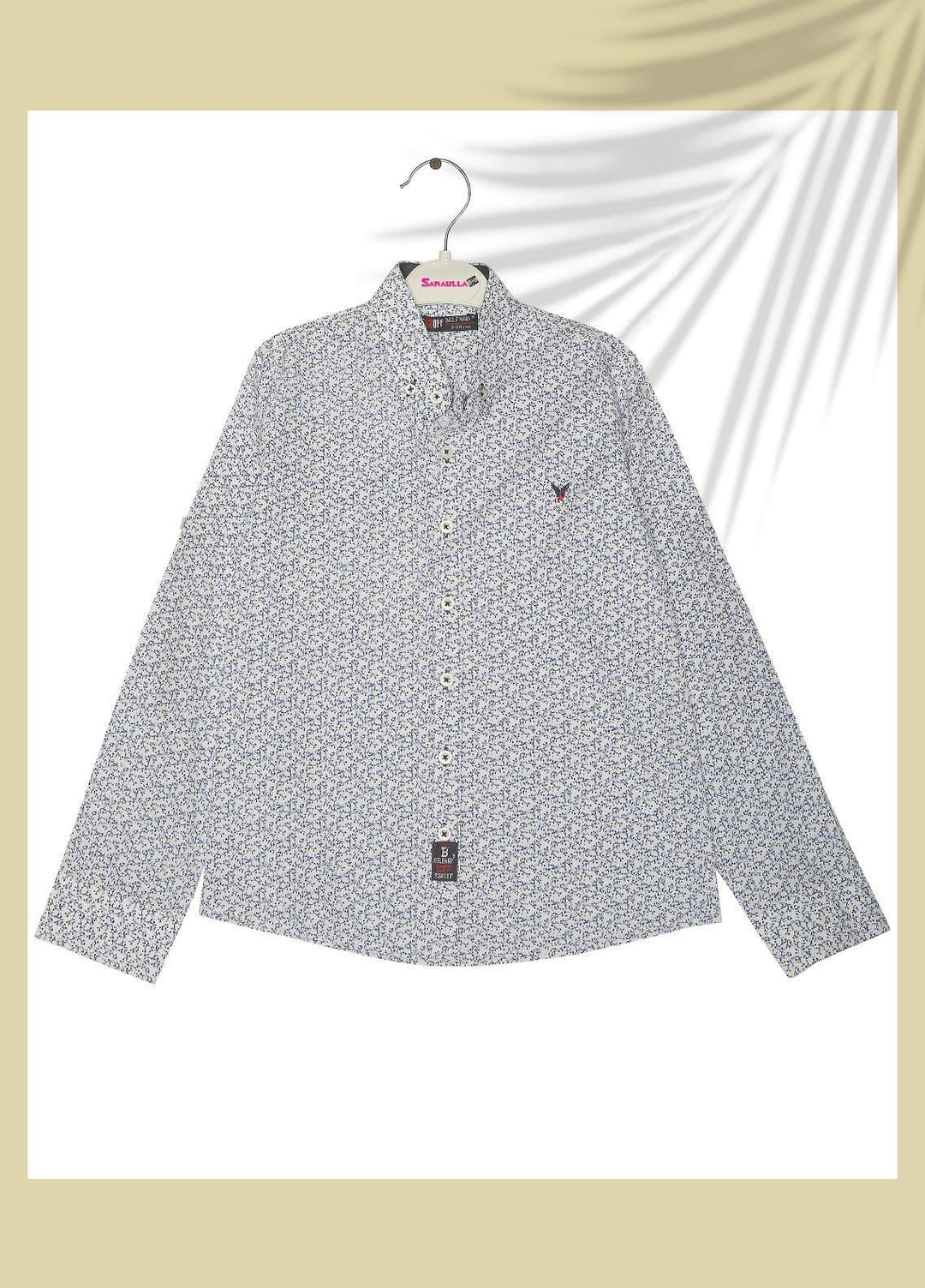 Sanaulla Exclusive Range  Fancy Boys Shirts -  SU22BS 343048 Sky Blue