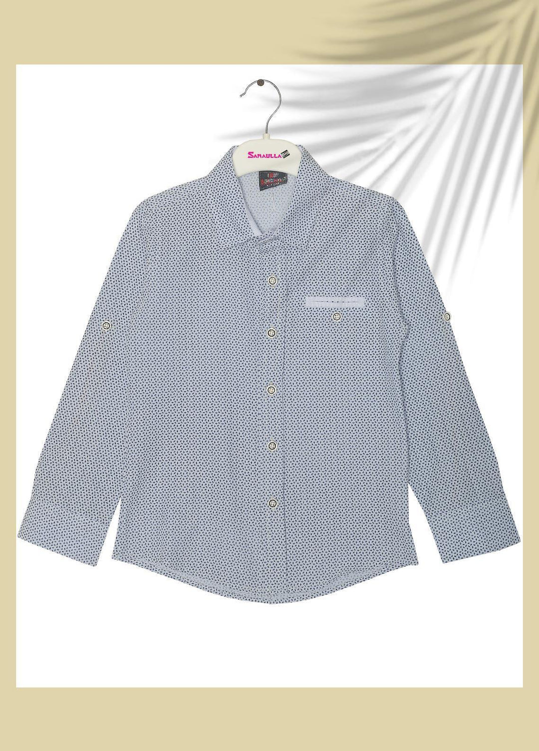 Sanaulla Exclusive Range  Fancy Boys Shirts -  SU22BS 342846 Dark Blue