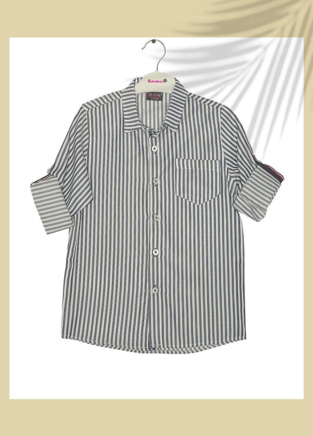 Sanaulla Exclusive Range  Fancy Boys Shirts -  SU22BS 342841 Navy