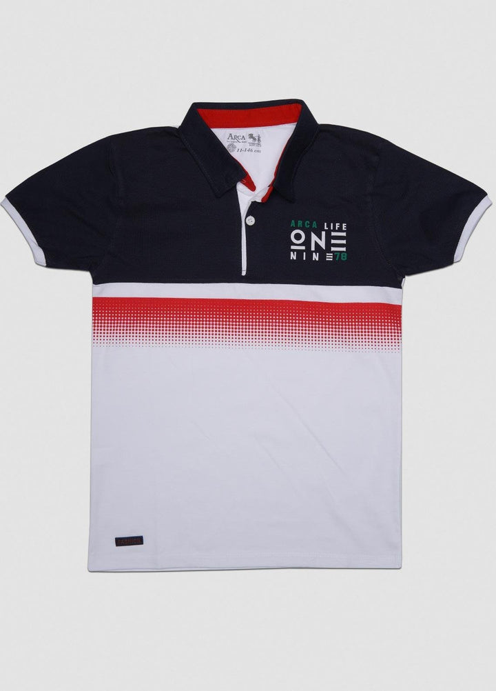 Sanaulla Exclusive Range  Casual T-Shirts for Boys -  1111224123 White