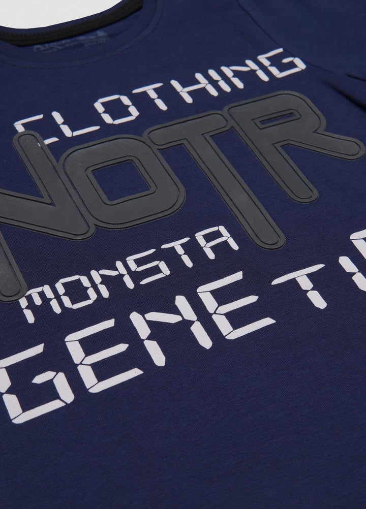 Sanaulla Exclusive Range  Casual T-Shirts for Boys -  1111224525 Dark Blue