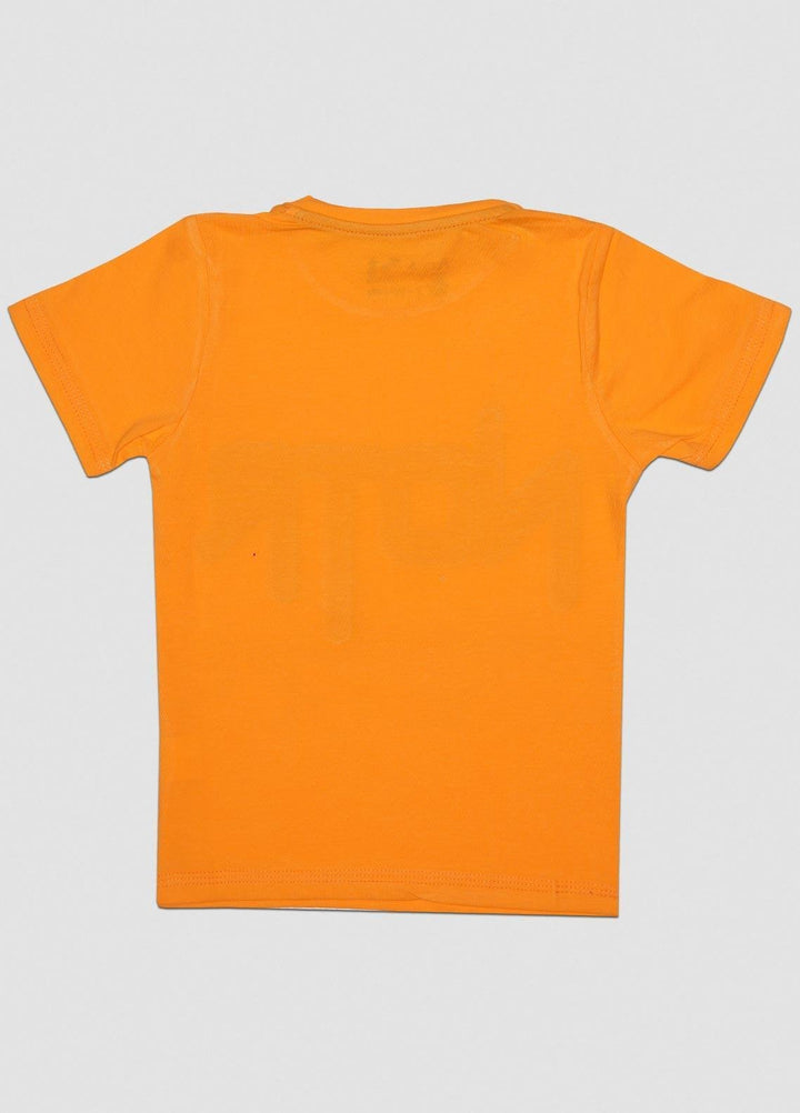 Sanaulla Exclusive Range  Casual T-Shirts for Boys -  1111224525 Orange