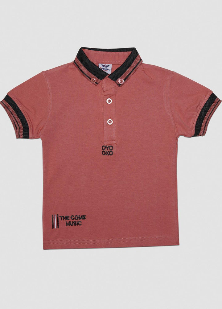 Sanaulla Exclusive Range  Casual T-Shirts for Boys -  1111225147 Pink