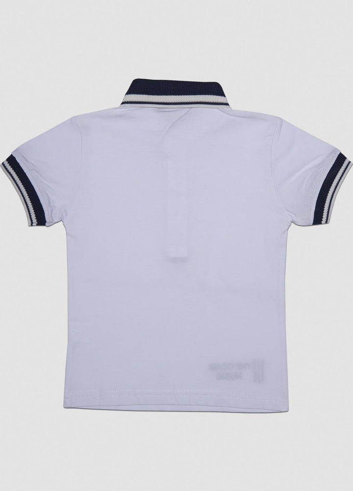 Sanaulla Exclusive Range  Casual T-Shirts for Boys -  1111225147 White