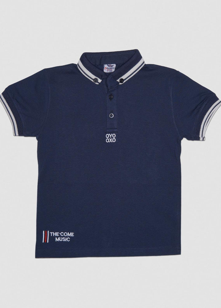 Sanaulla Exclusive Range  Casual T-Shirts for Boys -  1111225148 Blue