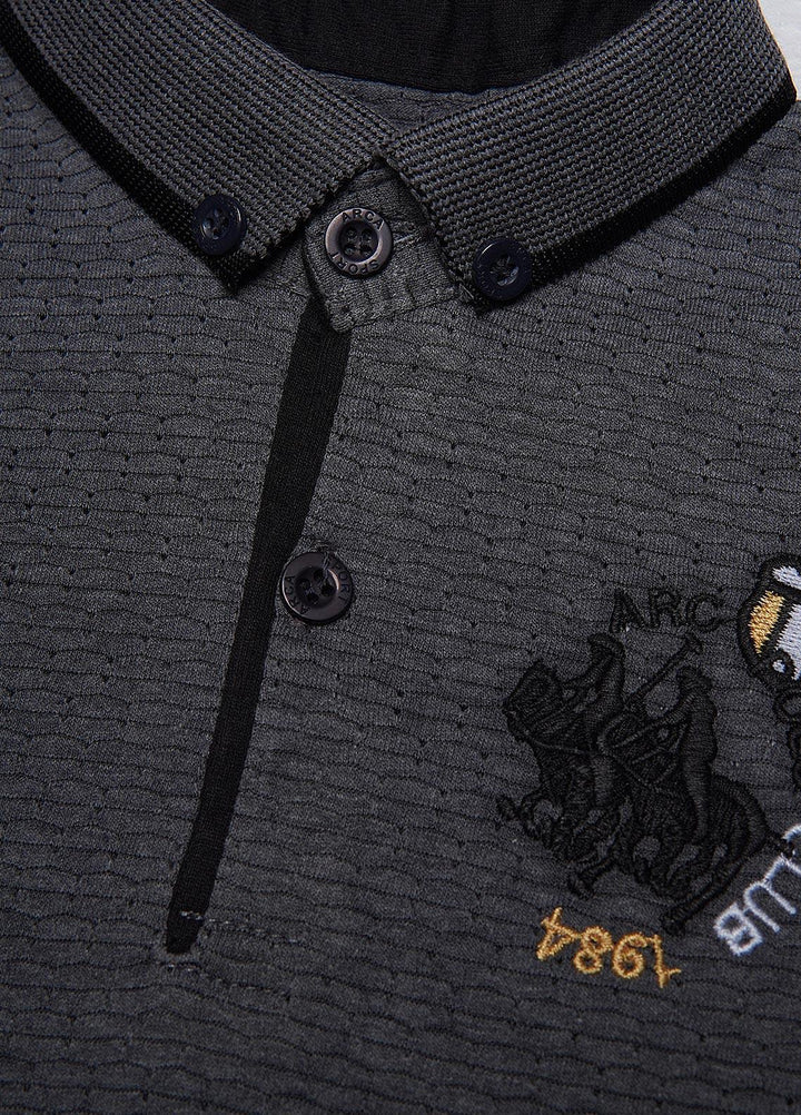 Sanaulla Exclusive Range  Casual T-Shirts for Boys -  1111228369 Grey