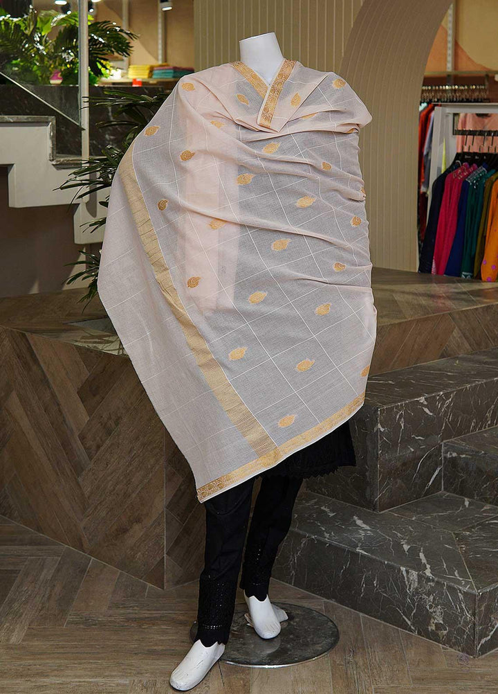 Sanaulla Exclusive Range  Cotton Embroidered Chaddar D-10 Multi6 - Cotton Multani Chaddars