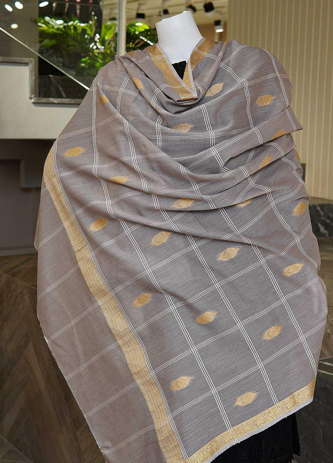 Sanaulla Exclusive Range  Cotton Embroidered Chaddar D-10 Multi7 - Cotton Multani Chaddars