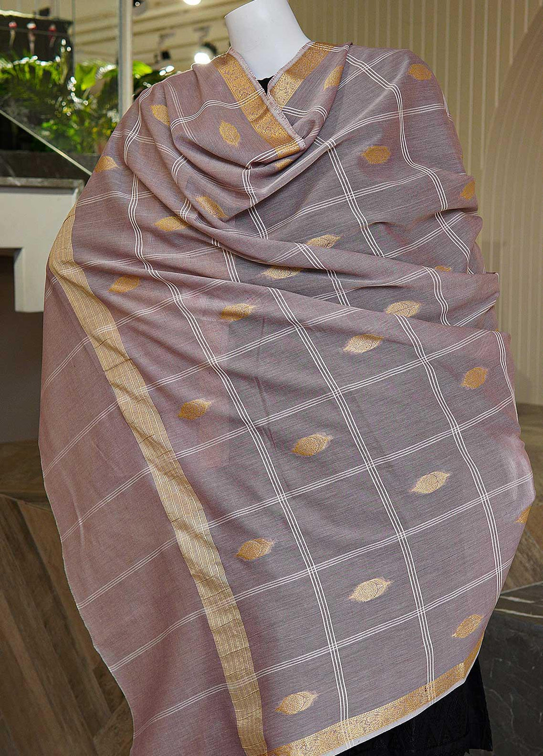 Sanaulla Exclusive Range  Cotton Embroidered Chaddar D-10 Multi5 - Cotton Multani Chaddars