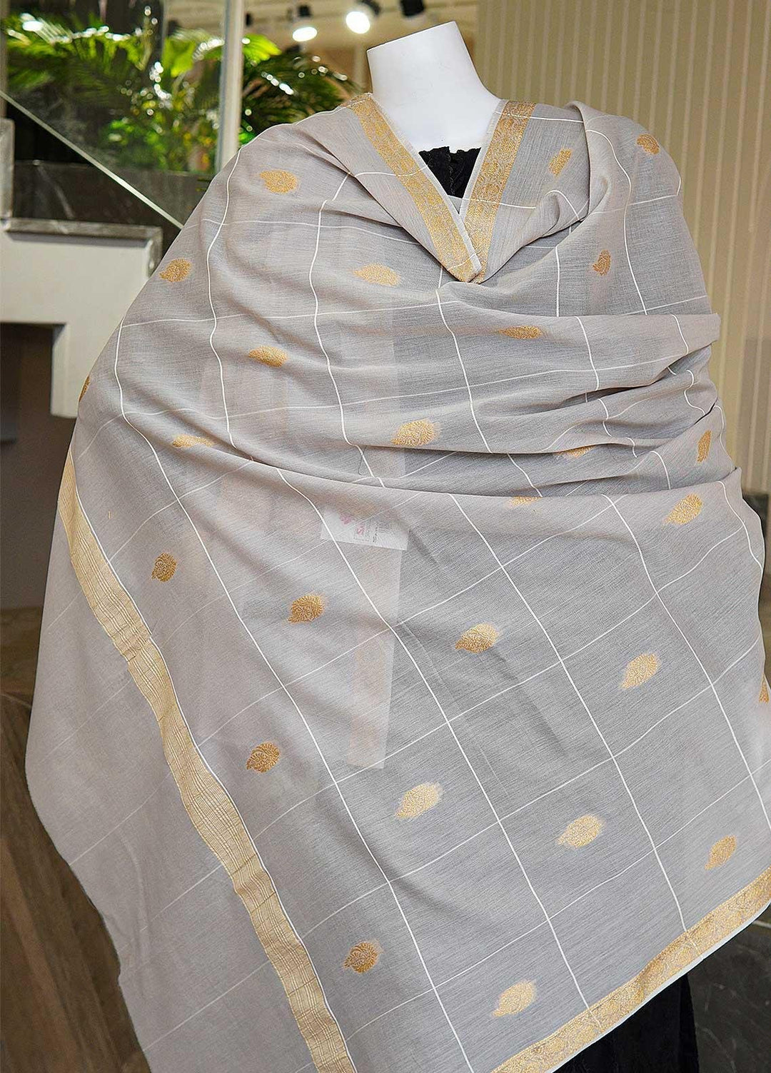 Sanaulla Exclusive Range  Cotton Embroidered Chaddar D-10 Multi2 - Cotton Multani Chaddars