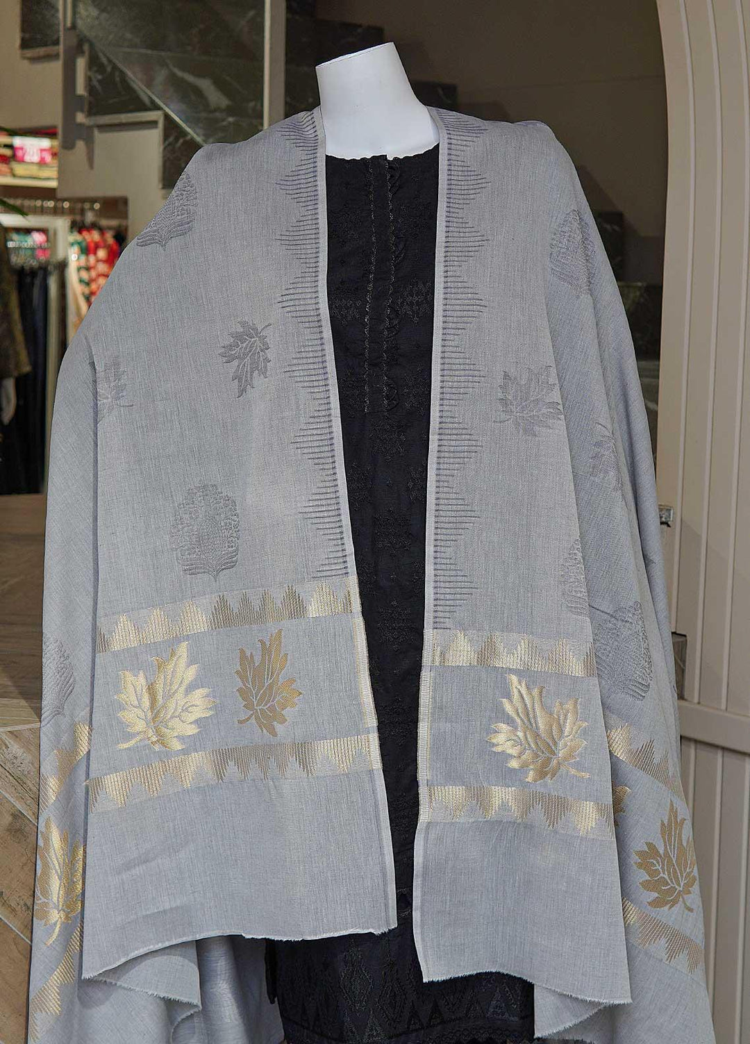 Sanaulla Exclusive Range  Cotton Embroidered Chaddar D-09 Multi5 - Cotton Multani Chaddars