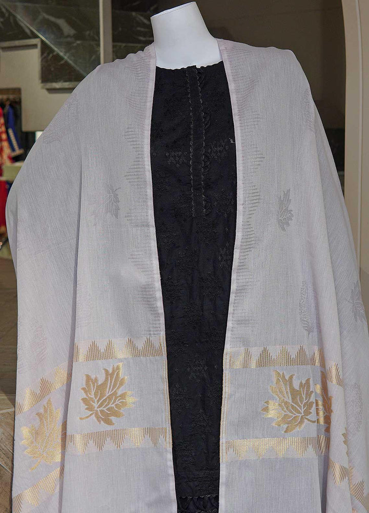 Sanaulla Exclusive Range  Cotton Embroidered Chaddar D-09 Multi2 - Cotton Multani Chaddars