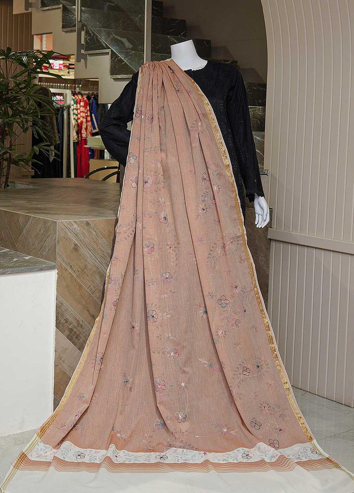 Sanaulla Exclusive Range  Cotton Embroidered Chaddar D-05 Multi1 - Cotton Multani Chaddars