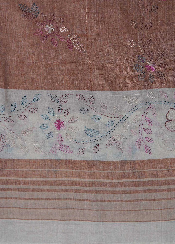 Sanaulla Exclusive Range  Cotton Embroidered Chaddar D-05 Multi1 - Cotton Multani Chaddars