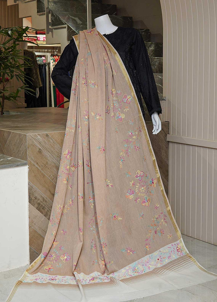 Sanaulla Exclusive Range  Cotton Embroidered Chaddar D-05 Multi3 - Cotton Multani Chaddars