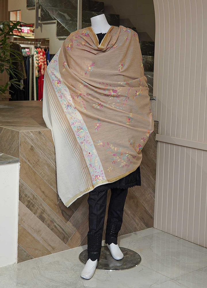 Sanaulla Exclusive Range  Cotton Embroidered Chaddar D-05 Multi3 - Cotton Multani Chaddars