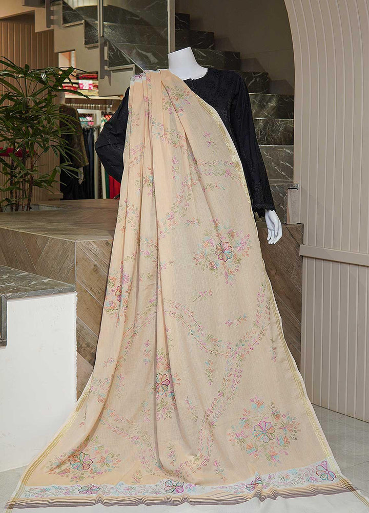 Sanaulla Exclusive Range  Cotton Embroidered Chaddar D-05 Multi6 - Cotton Multani Chaddars